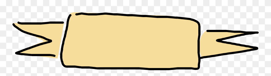 Tumblr Banner Png, Picture - Ribbon Cute Clipart Banner Transparent Png