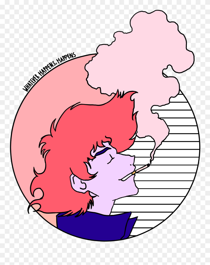 Cigarette Clipart Tumblr Transparent - Spike Spiegel Whatever Happens Happens - Png Download