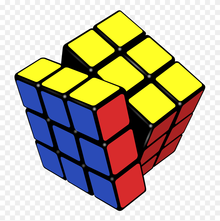 Rubik's Cube Transparent Background Clipart