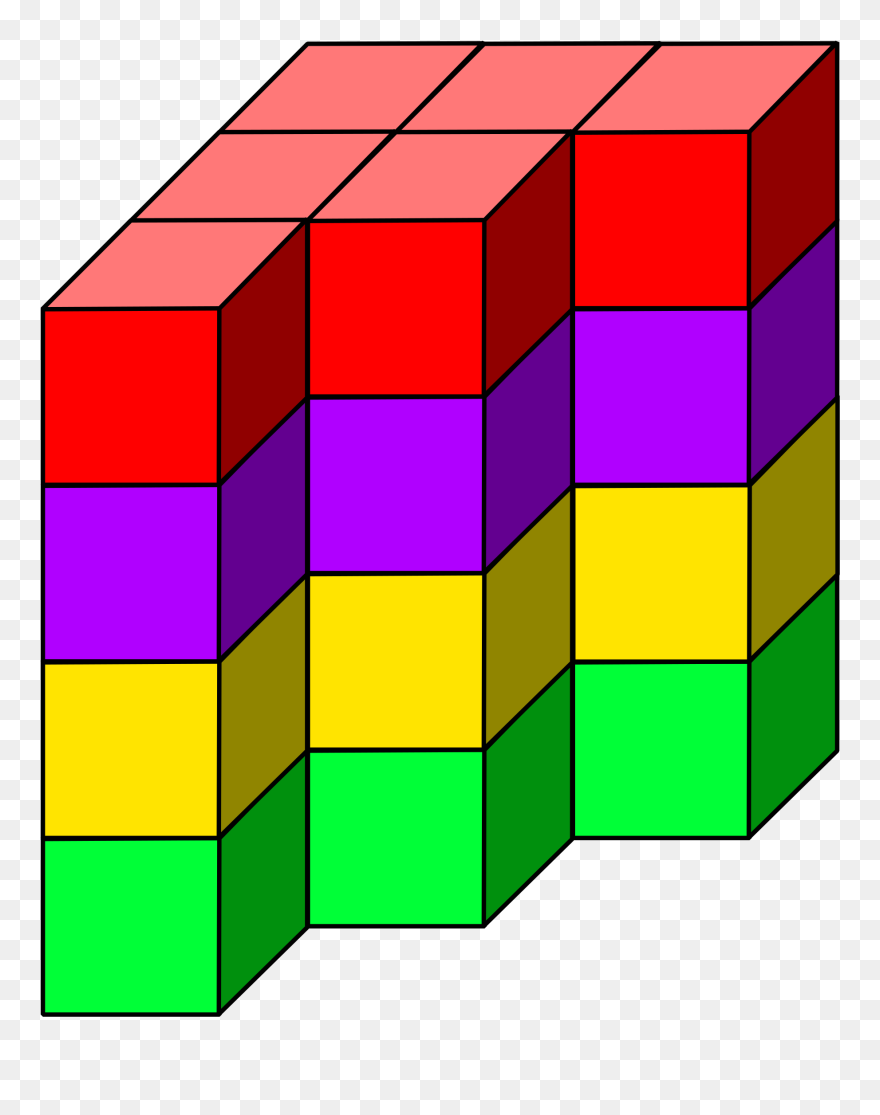 Transparent 3d Cube Png - Clip Art