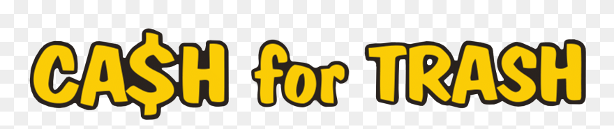 Cash For Trash Logo Clipart