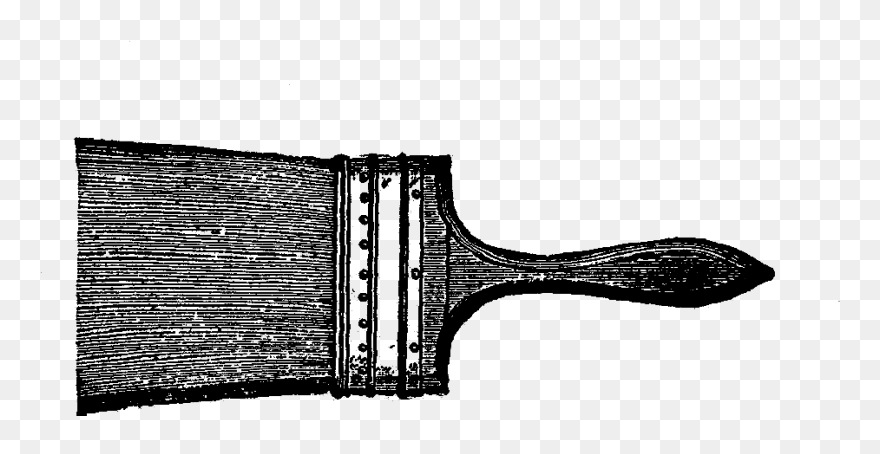 Transparent Paint Brush Clipart - Paintbrush - Png Download