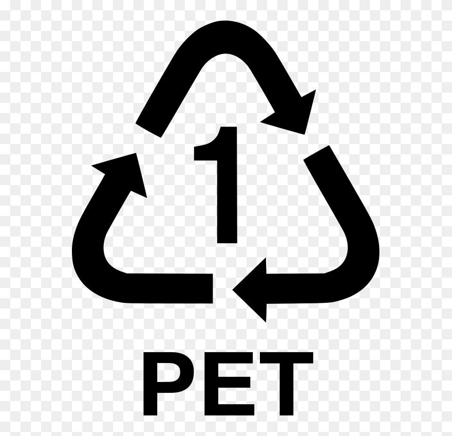 Pet Recycling Symbol Clipart