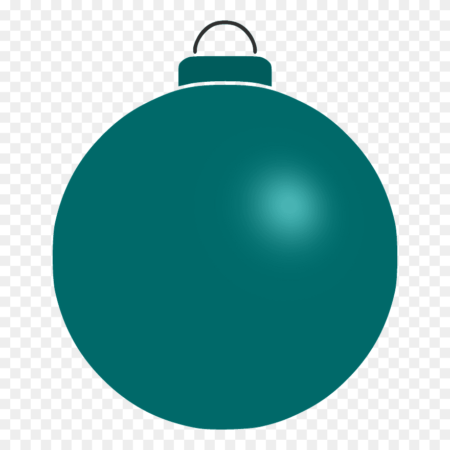 Plain Bauble11 Clipart - Christmas Ornament Plain Ornament Clipart - Png Download