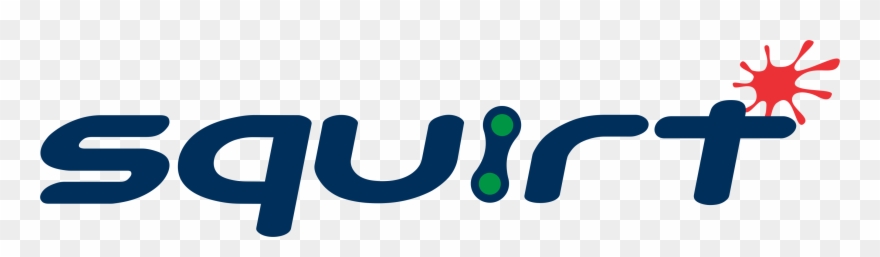 Squirtlogo Blueontransparent 2017 Rev2 - Squirt Long Lasting Dry Lube Clipart