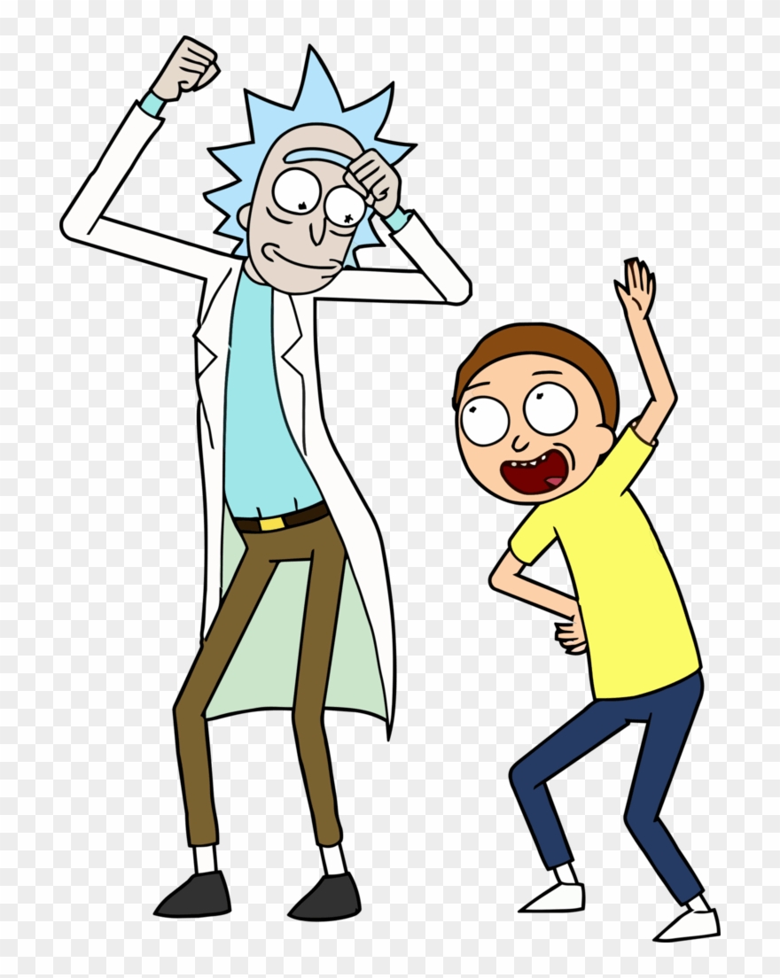 Rick And Morty Clipart Dancing - Rick And Morty Png Transparent Png