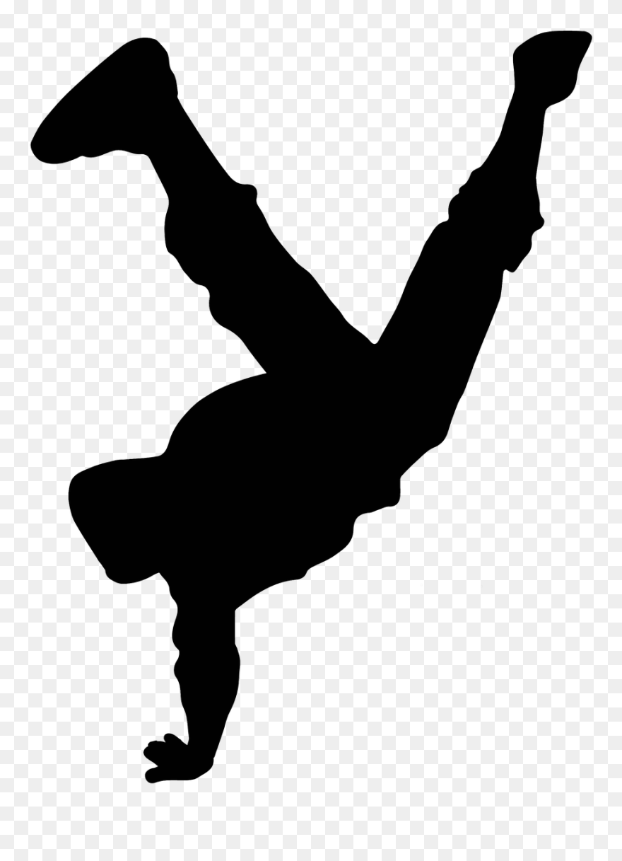 Hip Hop Silhouette Png Clipart