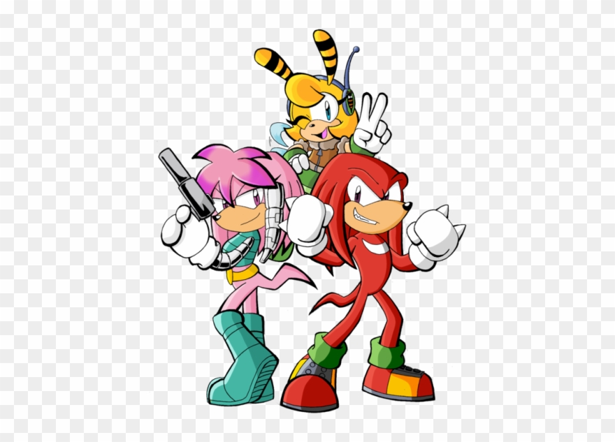Sorry For The Lack Of Updates, Everyone We've Been - Sonic Charmy And Saffron Clipart