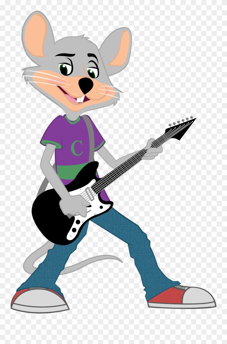 The New Chuck - Chuck E Cheese Guitar Clipart