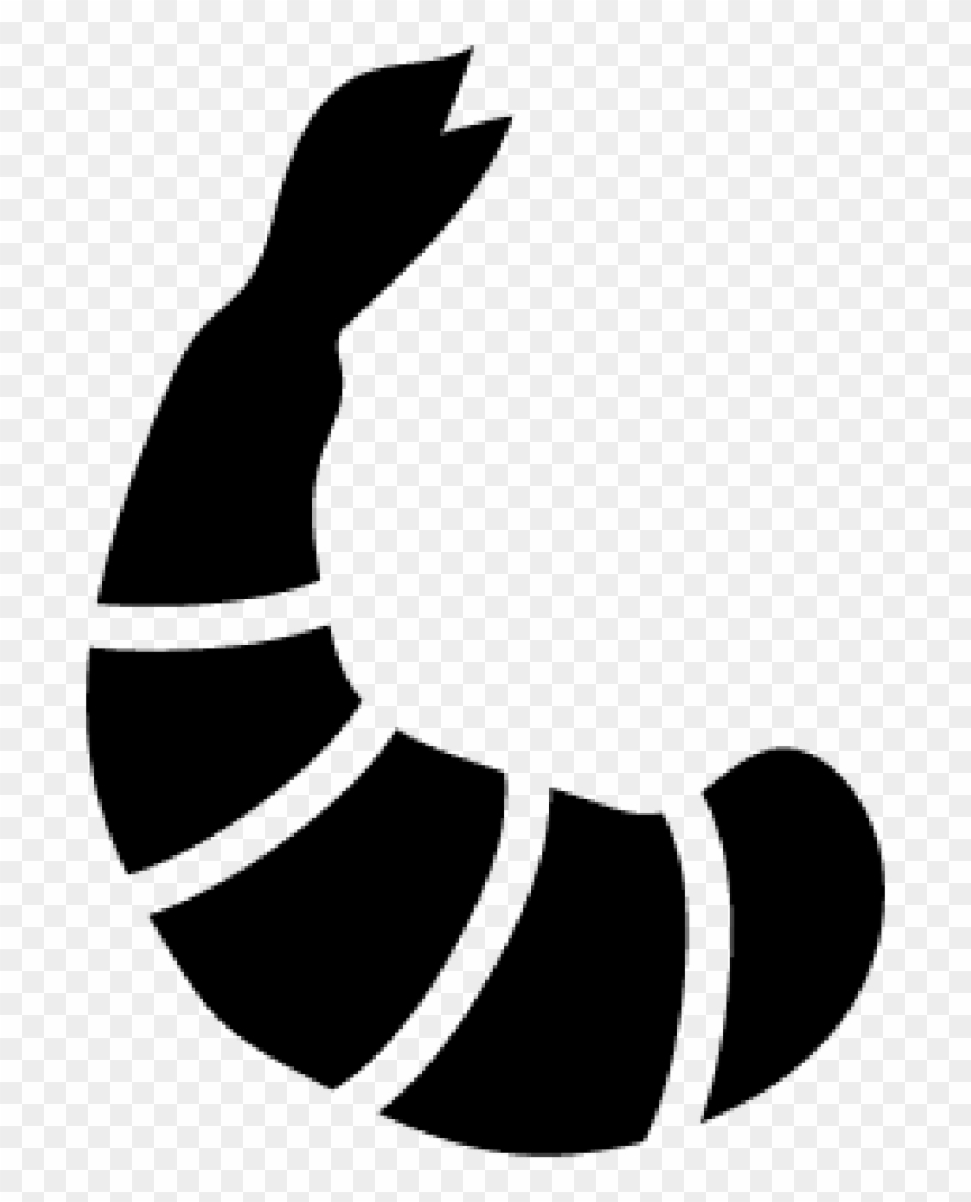 Shrimp Icon Vector Clipart
