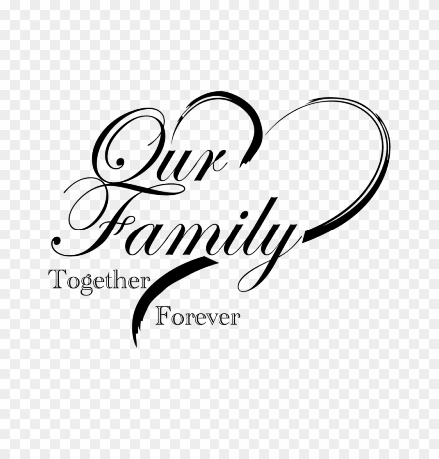 In Loving Memory Clip Art Transparent Pictures To Pin - Our Family Together Forever - Png Download