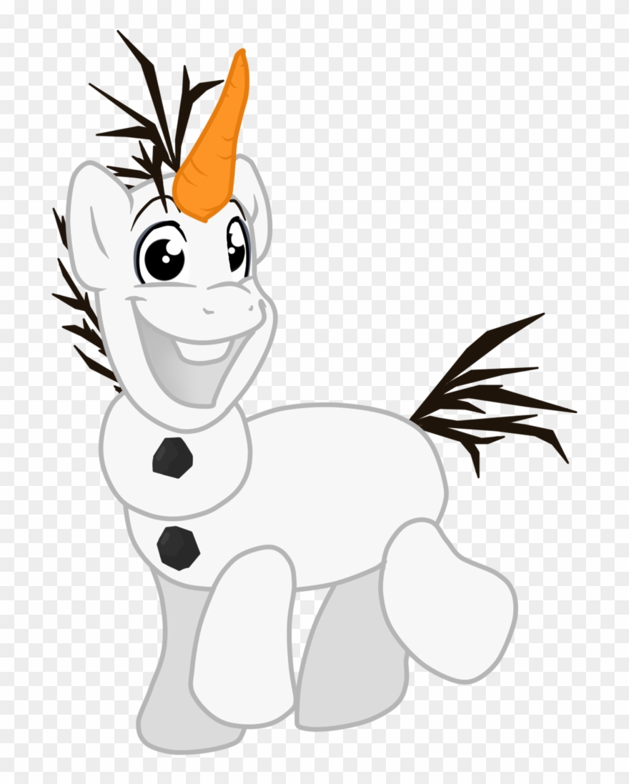 Artist Namygaga Frozen Movie Ponified Safe - My Little Frozen Olaf Clipart