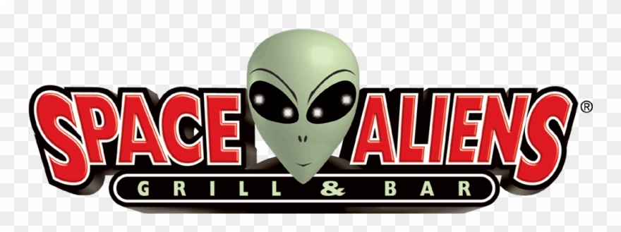 Space Aliens - Space Aliens Grill And Bar Logo Clipart