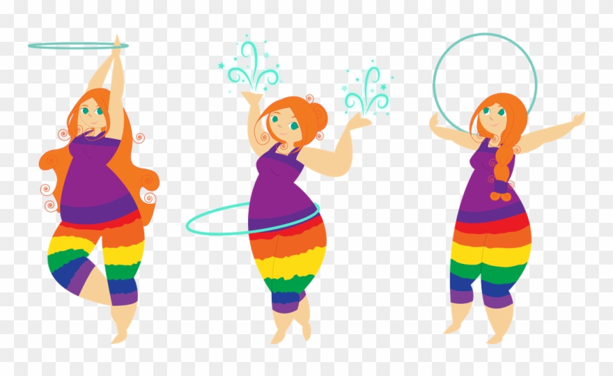 Day Care Ruby Hooping - Hooping Clipart