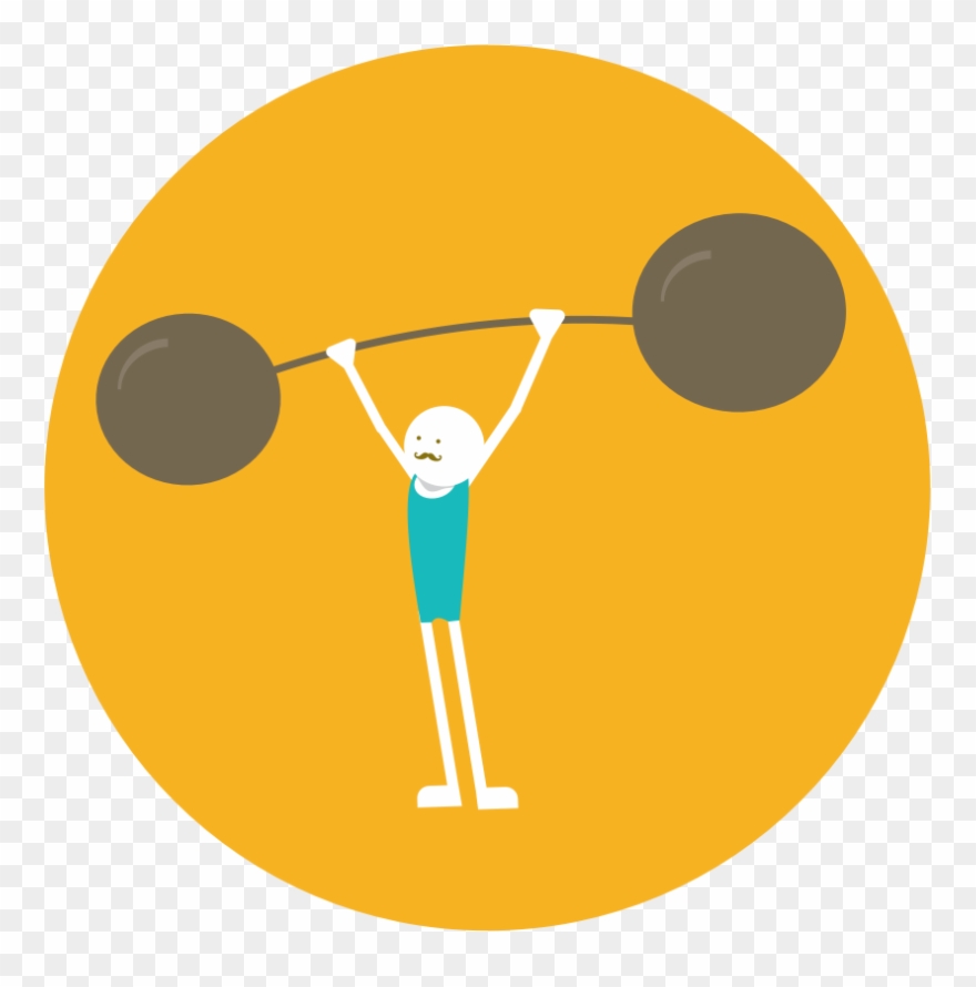 A Very Impressive Weightlifter - Career Clipart