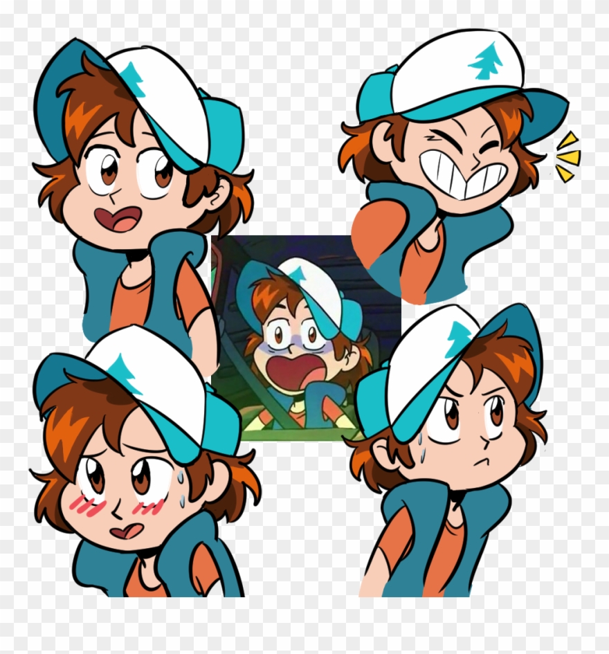 Dipper Pines Mabel Pines Social Group Cartoon Male - Gravity Falls Weirdmageddon Anime Clipart
