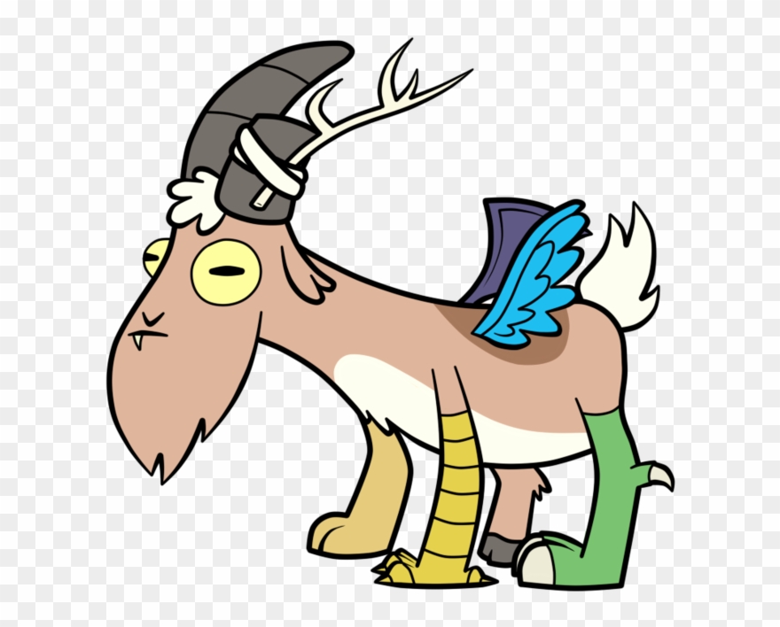 Seabastian, Crossover, Discord, Goat, Gompers, Gravity - Cabra De Gravity Falls Clipart