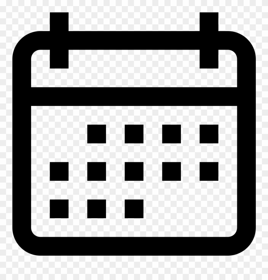 Calendar Vector Icon Png Www Pixshark Com Images Schedule - Calendar Icon 19 Clipart