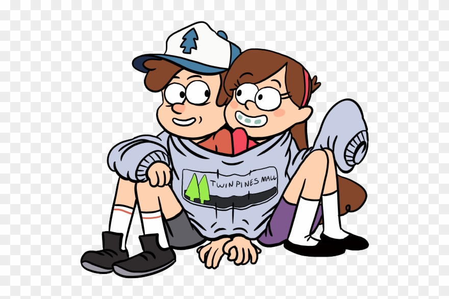 Gravity Falls Dipper Y Wendy - Mabel E Dipper Clipart