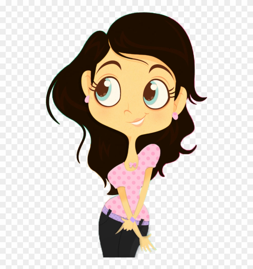 Nena Con Baby Vector Png Buscar Google - Cute Girl Cartoon Png Clipart