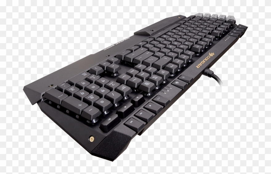 Keyboard Clipart Gaming Keyboard - Cougar 600k Led Backlit Gaming Keyboard W/ Cherry Mx - Png Download
