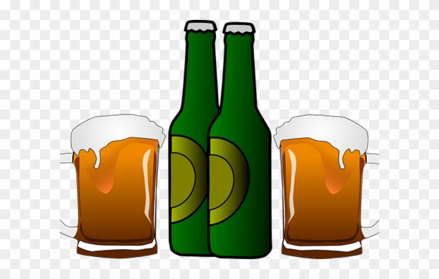 Drinking Clipart Clear - Alcohol Clip Art - Png Download