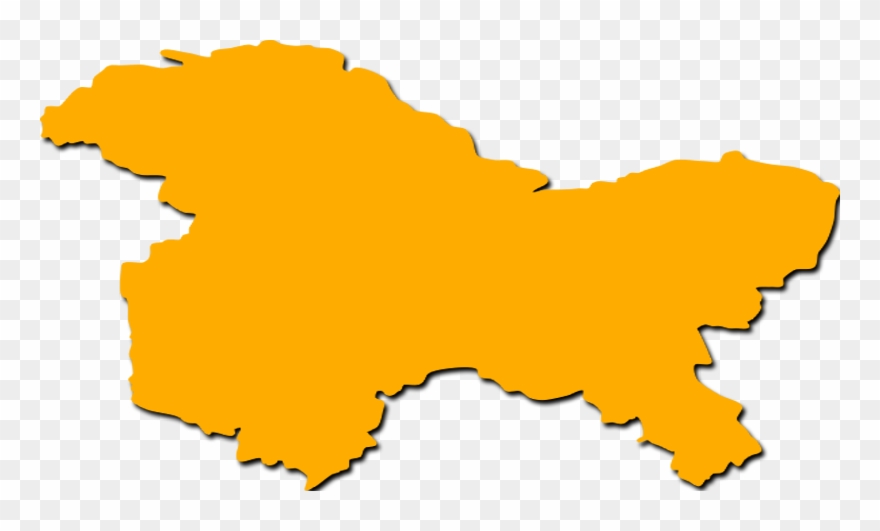 Jammu Kashmir Map Png Clipart