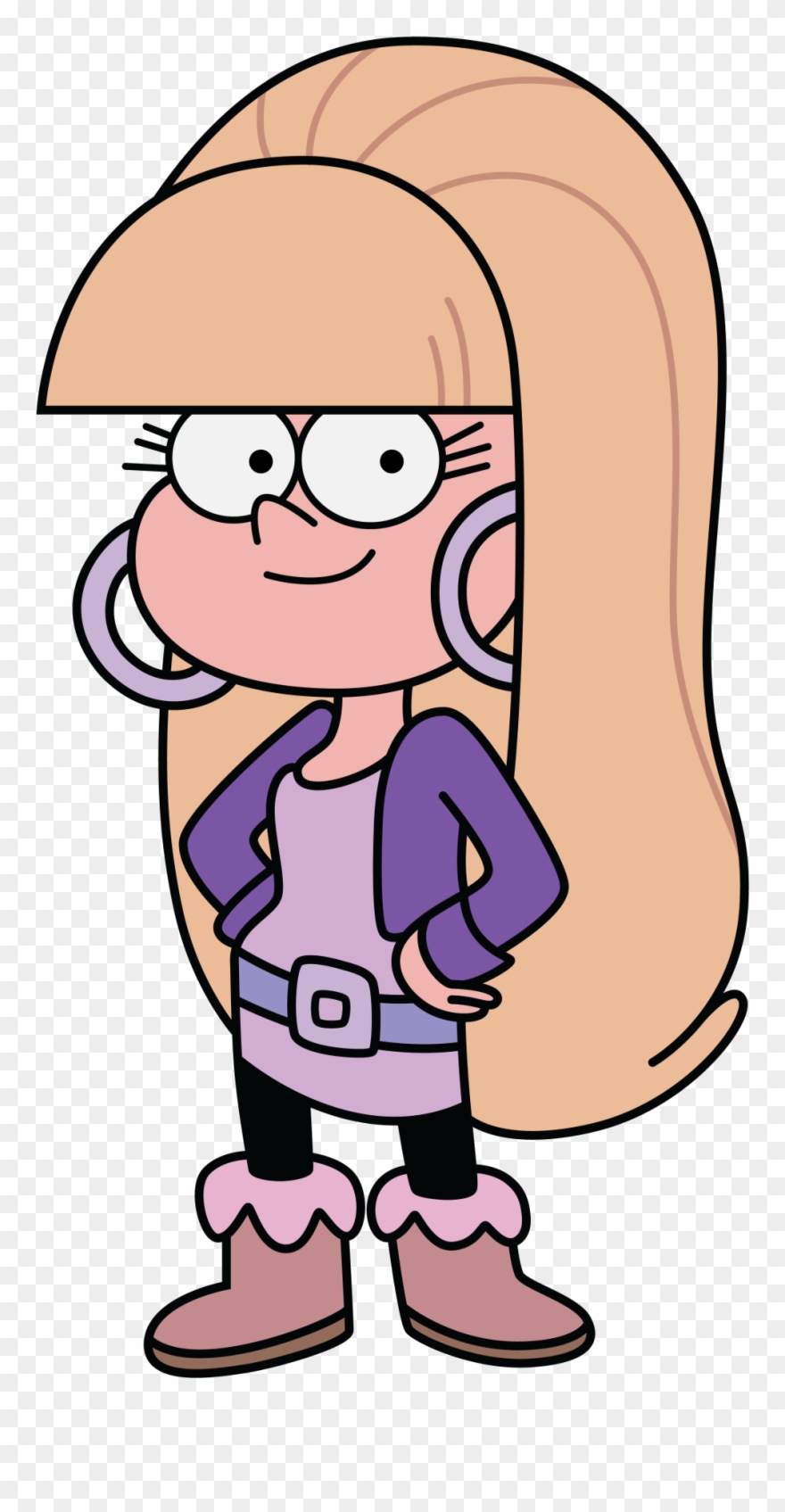 What Do You Think About Pacifica North-west - Gravity Falls Un Verano De Misterios Personajes Clipart