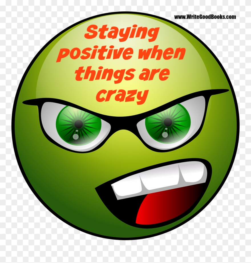 Sometimes The Three Year Old) Bawled All Evening While - Green Smiley Clipart