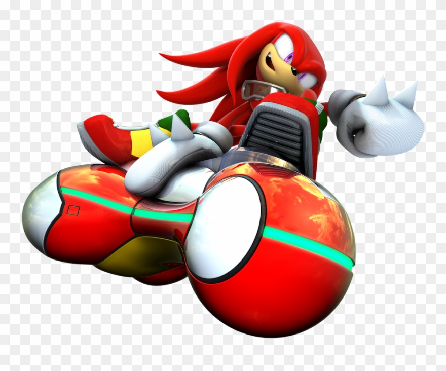 Sonic Riders Zero Gravity - Sonic Riders Zero Gravity Knuckles Clipart