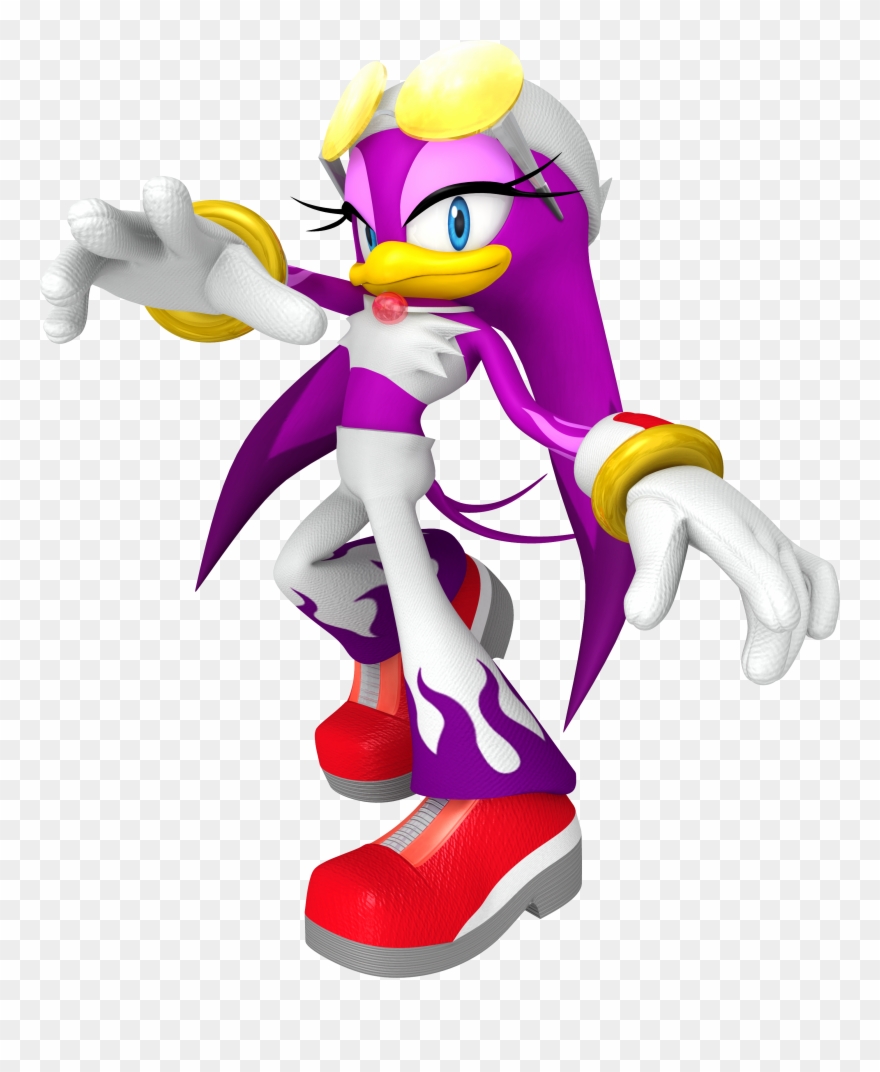 Sonic The Hedgehog Clipart Female - Wave The Swallow Riders - Png Download