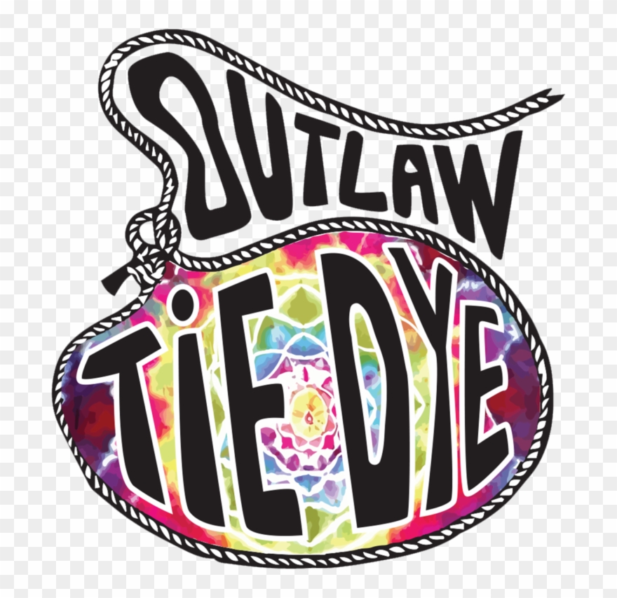 Outlaw Tie Dye Clipart