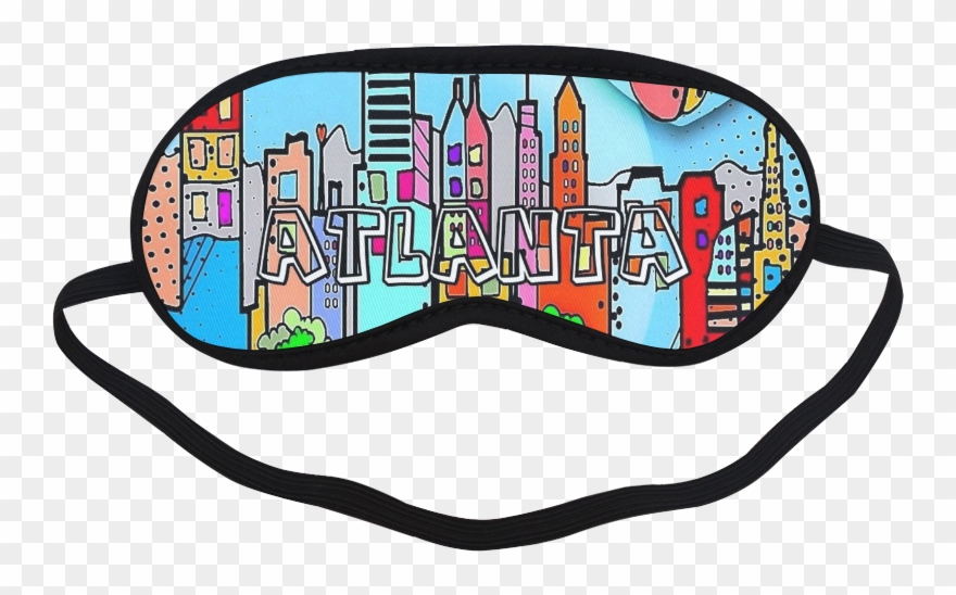 Atlanta By Nico Bielow Sleeping Mask - Googly Eyes Mask Clipart