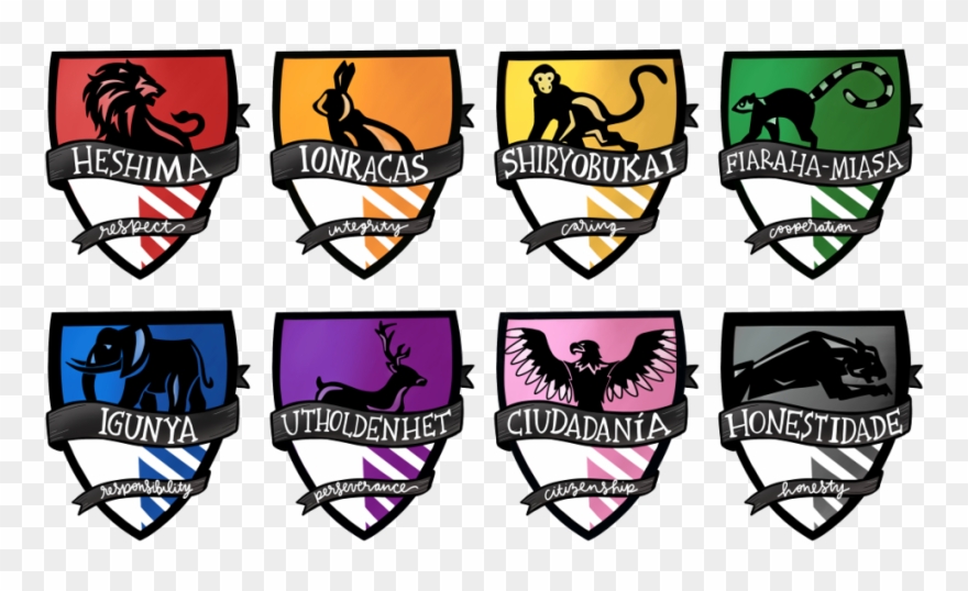They Instantly Become A Member Of Their House, Which - School House Shields Clipart