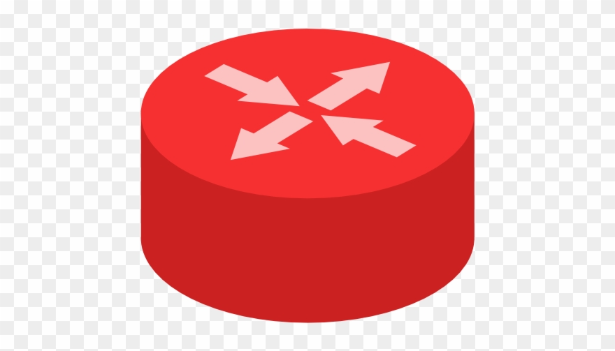 Router Critical Clip Art At Clker - Icon Router Cisco - Png Download