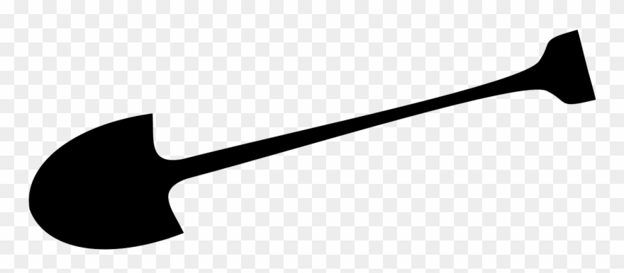 Shovel Clipart Silhouette - Png Download