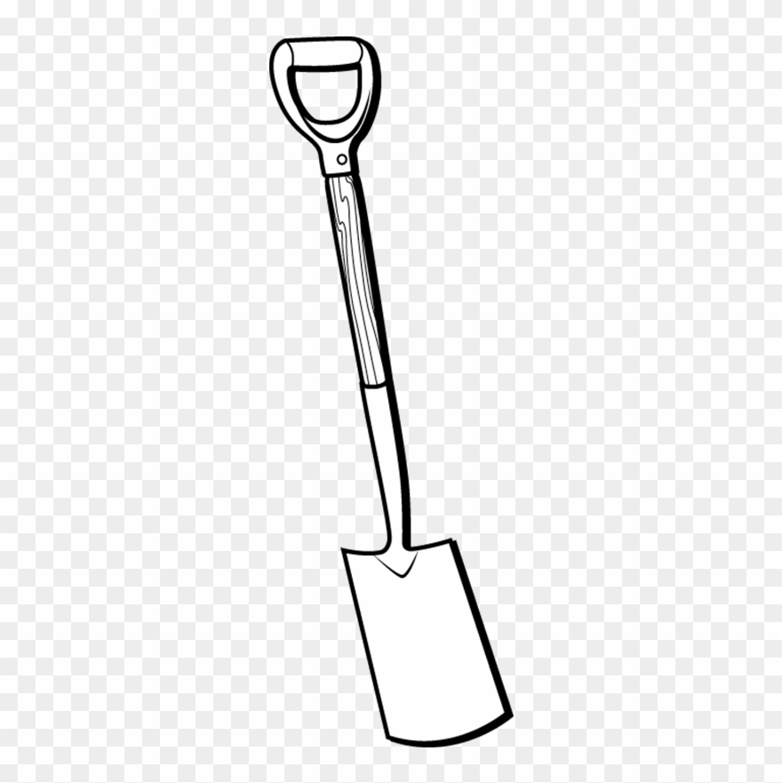 Spade Drawing Www Imgkid Com The Image Kid Has It Garden - Drawing Clipart