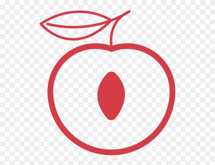 Nectarine - Circle Clipart