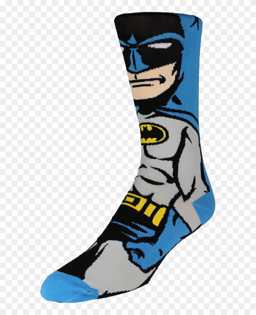 Batman Comic Socks Left E0a66d4c Ce9d 4619 9664 0190aab98241 - Batman Socks Clipart