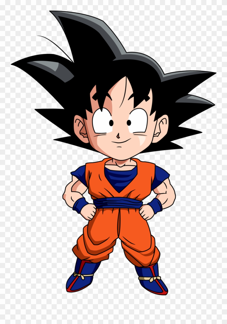 Como Desenhar Como Fazer Chibi Ou Sd Goku - Goku Chibi Clipart