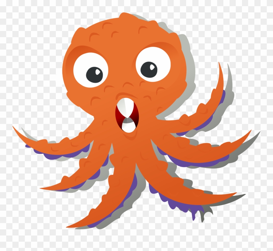 Net Clip Art Rg 1 24 129 284396 Scalable Vector - Monsters Animals Cartoon Png Transparent Png