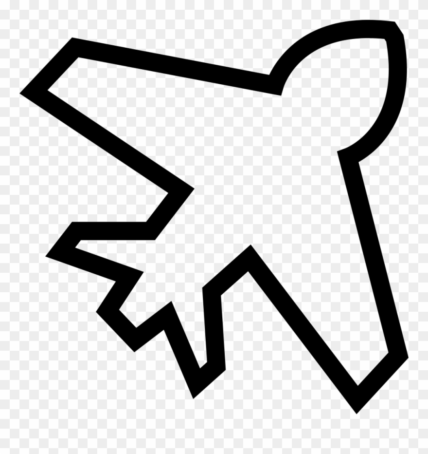 Picture Freeuse Ambulance Clipart Sketch - Png Airplane Outline Transparent Png