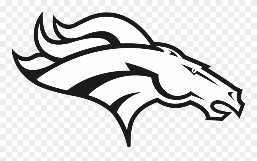 Svg Transparent Library Denver Logo Png Transparent - Denver Broncos Logo Pink Clipart