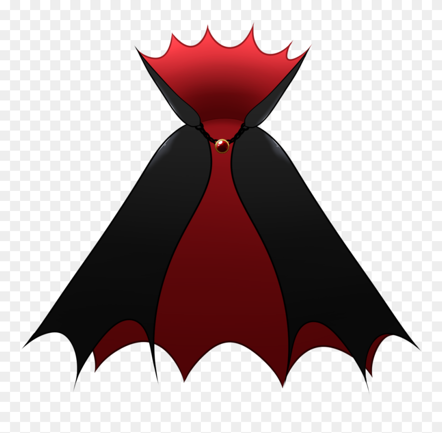 Picture Library Cape Vector Behind - Dracula Cape Clipart - Png Download