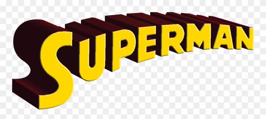 Clipart Info - Superman Word Logo Png Transparent Png