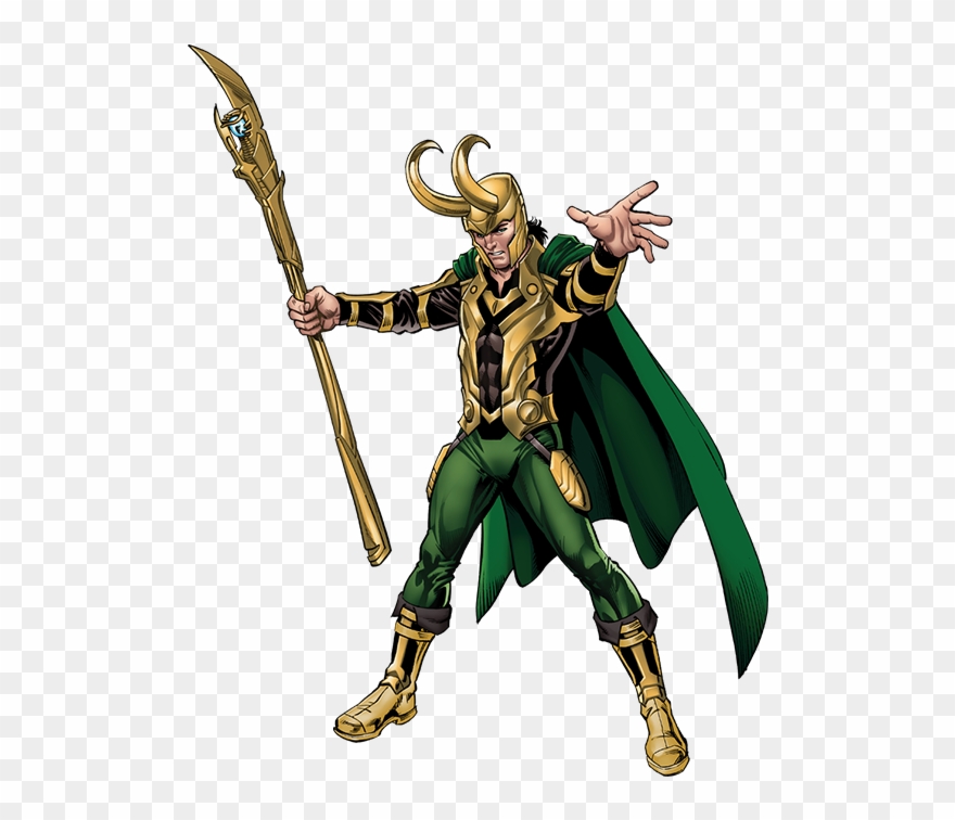 Loki Clipart Avengers Alliance - Marvel Super Battles Ultimate Sticker Book By Simon - Png Download