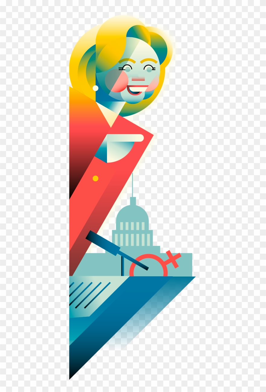 Clinton - Newspaper Clipart
