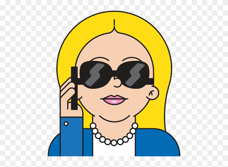 There Is Now A Hillary Clinton Emoji Keyboard, And - Hillary Clinton Emoji Clipart
