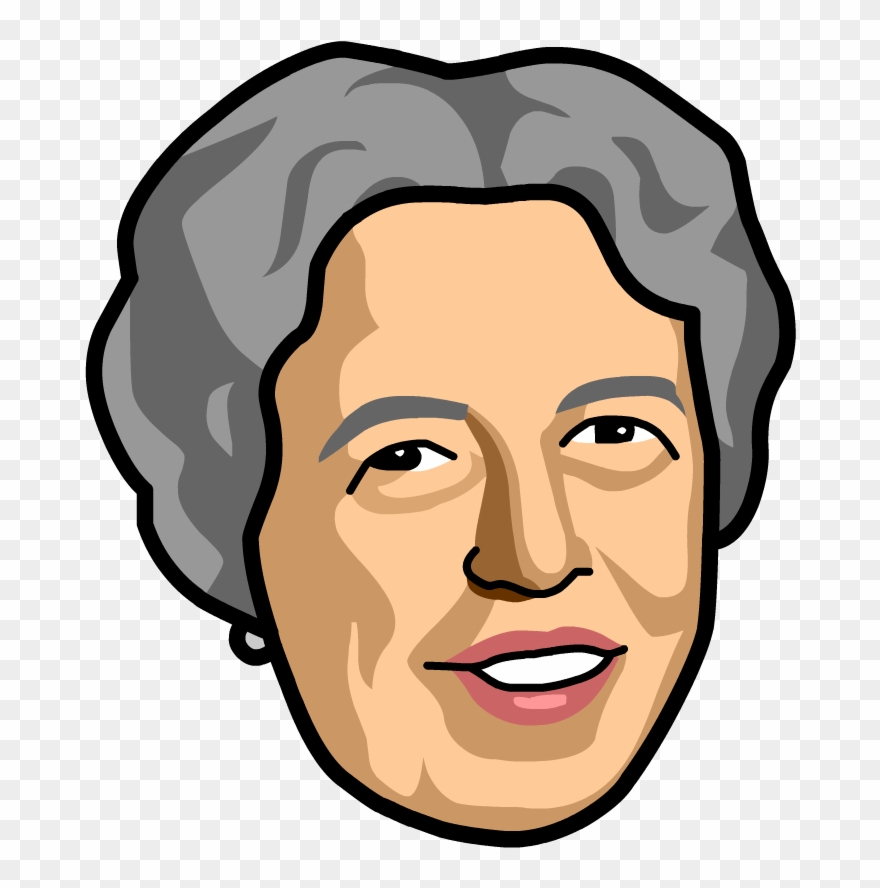 The Meaning Of Beep Eleanor Roosevelt - Eleanor Roosevelt Easy Drawing Clipart