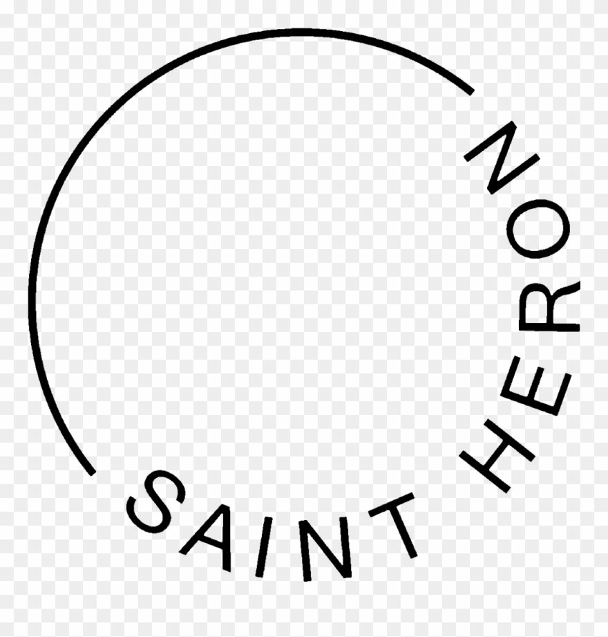 Saint Heron Logo - Circle Clipart